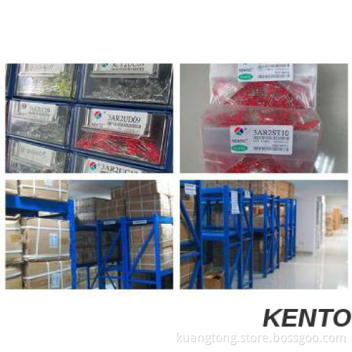 Transparent Red DIP Long legs Ultra bright Light emitting Diode